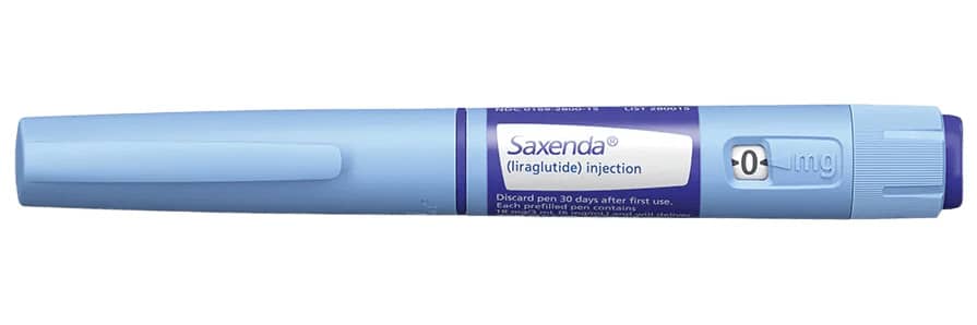 Saxenda injection pen for weight management