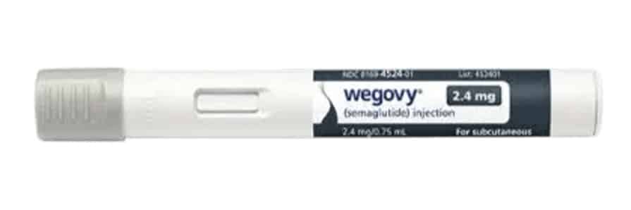 Wegovy injection pen for weight loss