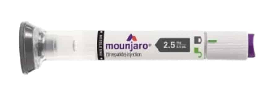 Mounjaro injection pen for diabetes